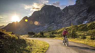 Biken im Berner Oberland in den Sommerferien